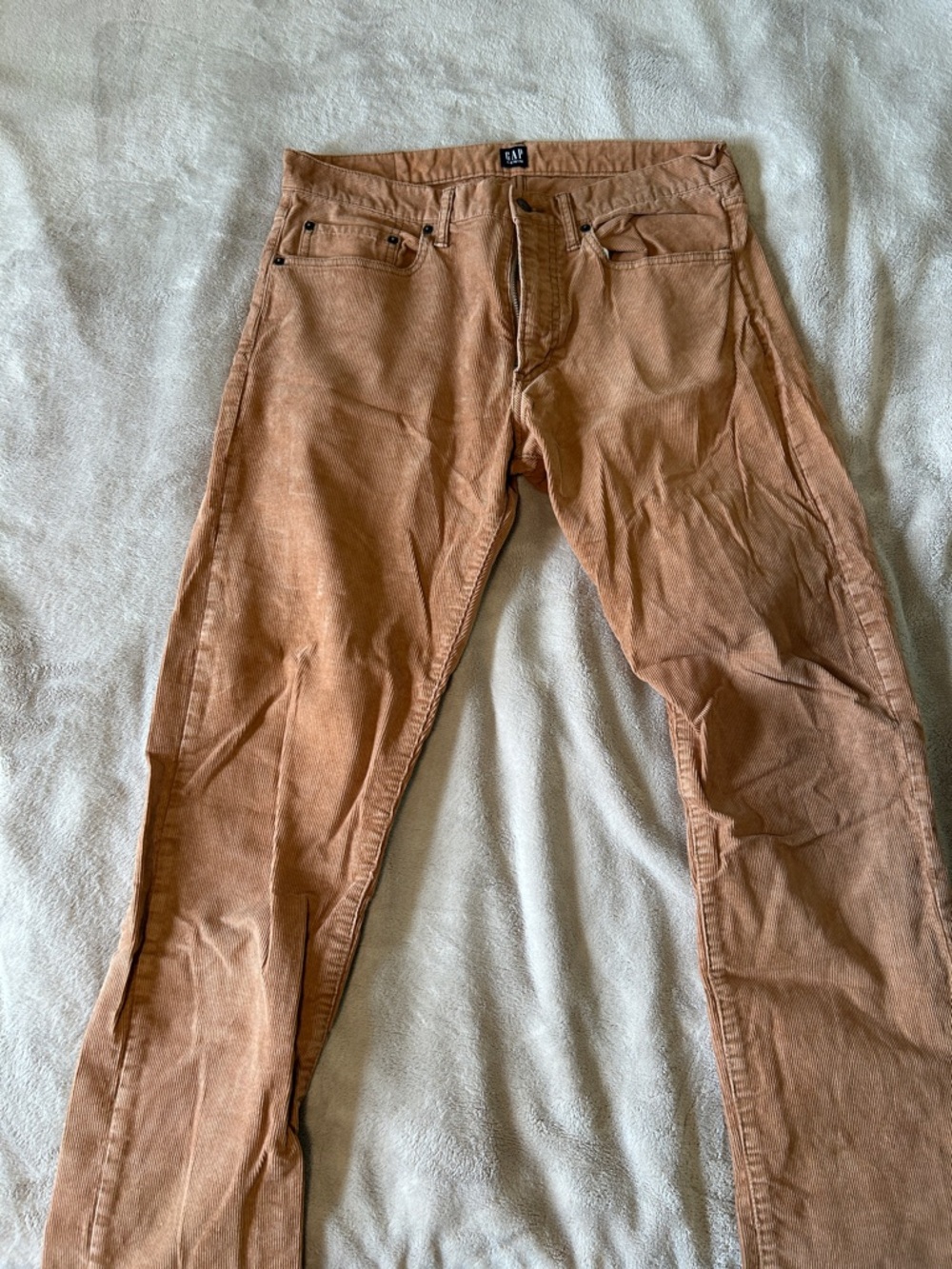 GAP Men’s Rust Brown Corduroy Pants